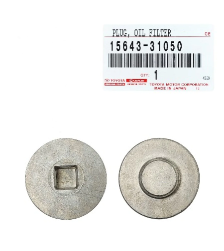Тапа пробка капачка маслен филтър за ТОЙОТА РАВ 4 ЯРИС АВЕНСИС TOYOTA RAV 4 1564331050 15643-31050 OEM TOYOTA