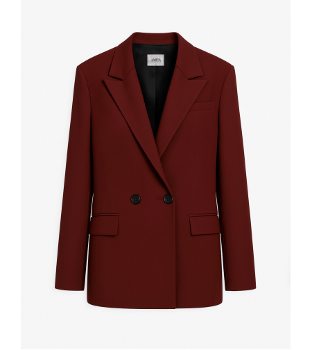 AMARA BURGUNDY BLAZER