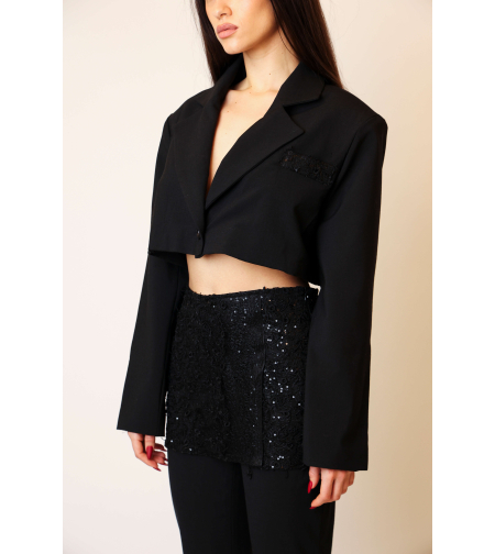 GOLDA BLACK BLAZER