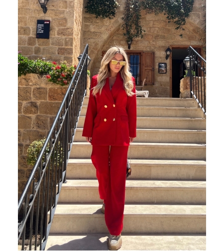 RUBY RED CO-ORD SET