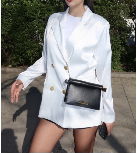 SIA SATIN BLAZER