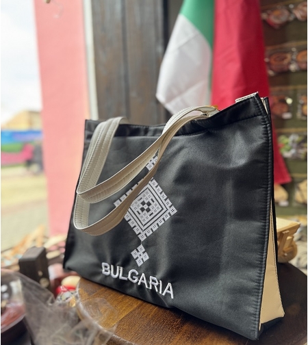 Луксозна чанта от еко кожа