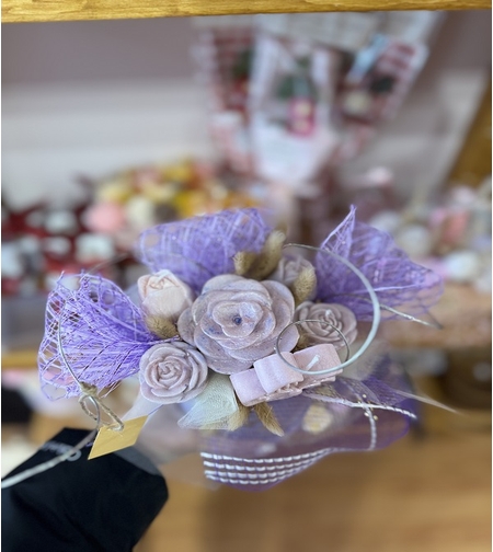 Аранжиран букет от ароматни свещи