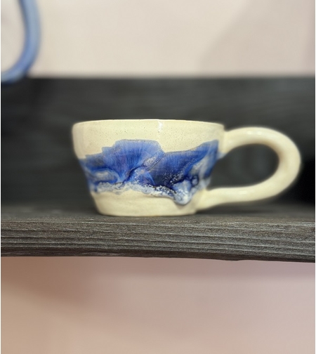 Авторска керамична чаша – Емилия Милчева (Уникат)