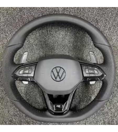 Оригинален VW R Line мултифункционален спортен волан с пера DSG