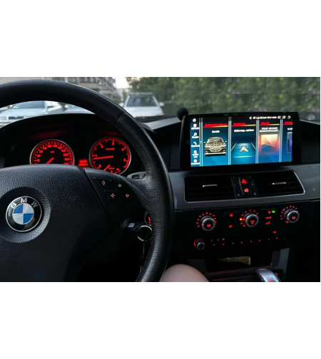 BMW 5 E60, E61, E90, E91 10.25 Android Mултимедия/Навигация