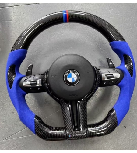 BMW M Performance волан – карбон и син Alcantara – F/G серия
