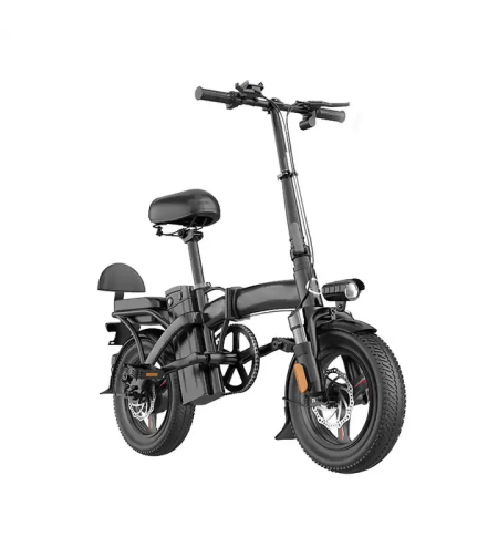 Foldable electric bicycle ENWE T14, 48V