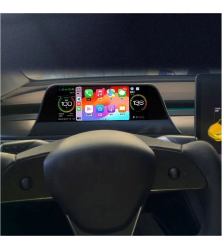 Дигитален километраж 8.8″ за Tesla Model 3/Y – CarPlay & Android Auto