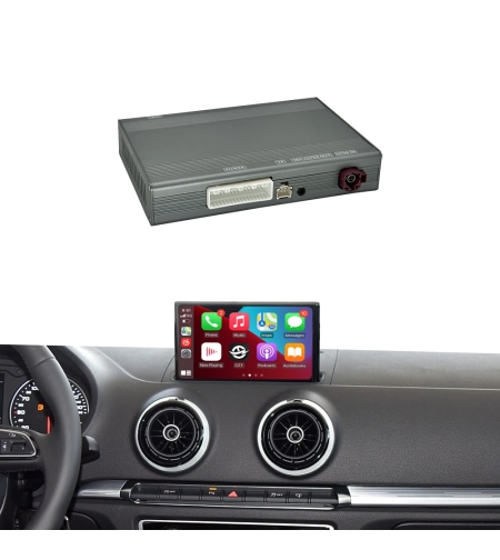CarPlay / Android Auto модул за Audi A3 (MIB/MIB2, 2013–2024)