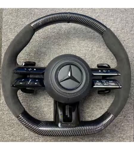 Mercedes AMG спортен волан – Carbon & Алкантара (2019–2022)