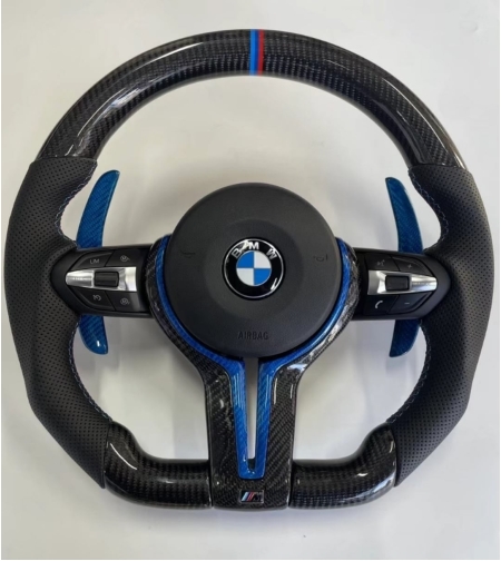 BMW M Performance волан – карбон със сини акценти – F/G серия