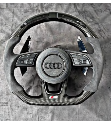 Audi RS/S-Line спортен волан – A3, A4, A5, Q5, Q7, Q8, TT (2019–2024)