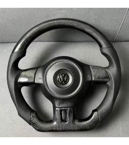 VW спортен карбонов волан (облегнат дизайн без бутони)