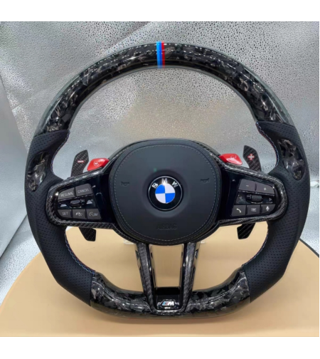 BMW M Performance спортен волан – G-Serie (2019–2024) forged карбон