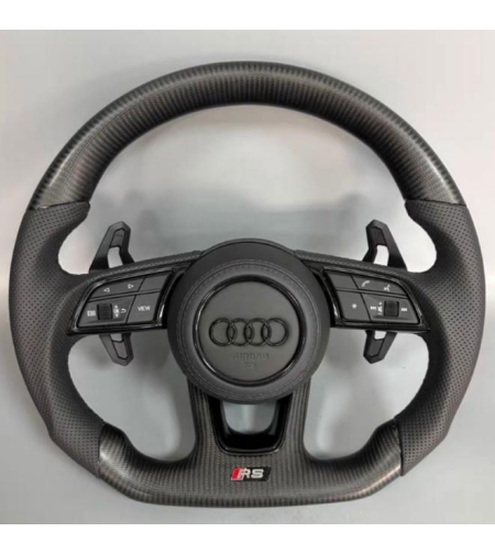 Audi RS спортен волан – A4, A5, A6, A7, Q5, Q7, Q8 (2016–2023) Carbon