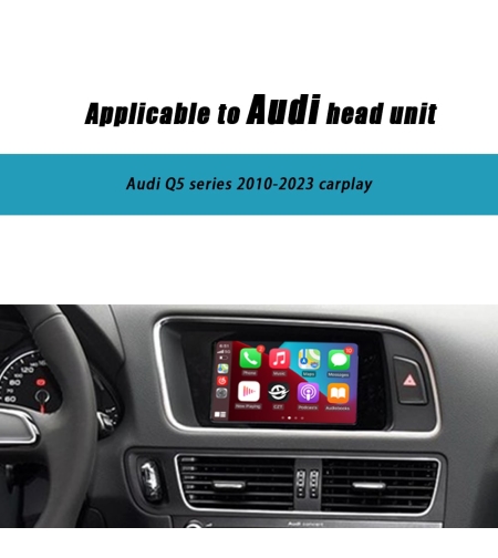 CarPlay / Android Auto модул за Audi Q5 (2010–2020, MMI 2G / 3G / MIB)