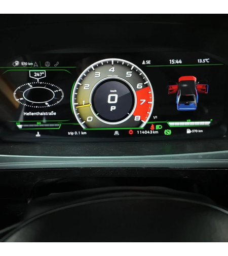 Дигитален километраж за Seat Leon (2013–2018) | 12.3'' LCD Табло