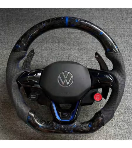 Volkswagen R-Line спортен волан – Blue Carbon & Start/Stop
