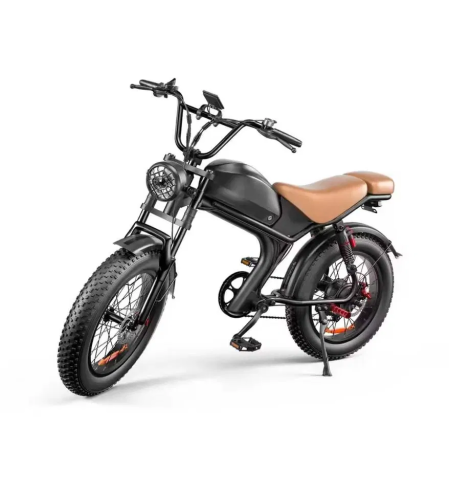 Electric bicycle Electric C93, 48V, 1000W, 20Ah, brown color
