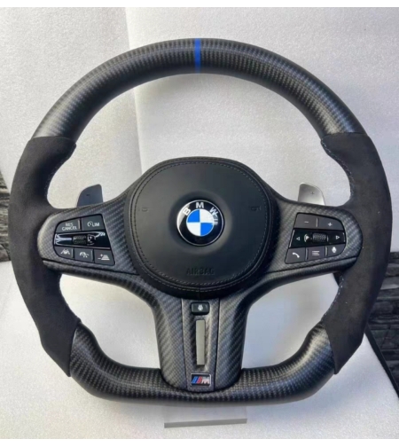 BMW M Performance Carbon/Alcantara волан с M лента – G серия
