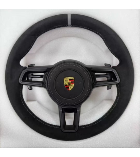 Porsche спортен Alcantara волан без бутони