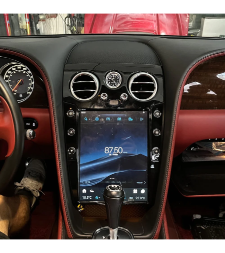 Bentley Continental GT, Flying Spur 2003-2011 Tesla Android Mултимедия