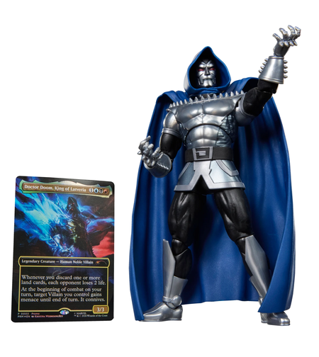 Marvel Legends Super Heroes MTG - Doctor Doom 2099  Екшън Фигурка + фойл промо карта