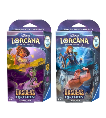 Disney Lorcana TCG: Ursula's Return -Стартови тестета за игра (2 бр.)