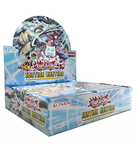 PRE-ORDER: Yu-Gi-Oh! TCG - Justice Hunters Бустер кутия (24 бустера)