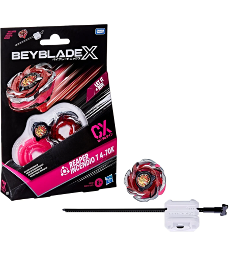 PRE-ORDER: Beyblade X - Reaper Incendio T 4-70K CX Стартов пакет