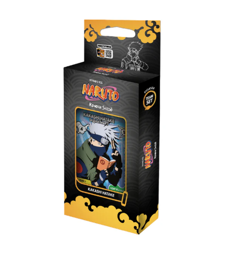 PRE-ORDER: Naruto Mythos TCG Konoha Shido: Стартово тесте за игра - Kakashi 2nd Edition