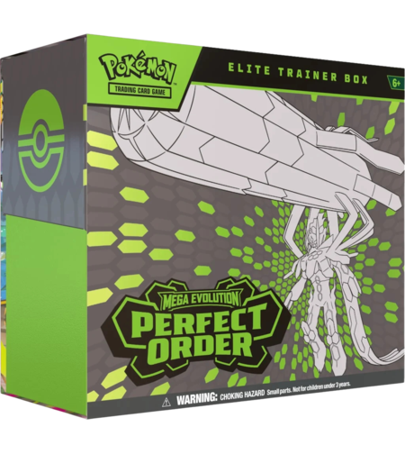 PRE-ORDER: Pokemon TCG - Mega Evolution: Perfect Order Elite Trainer Box