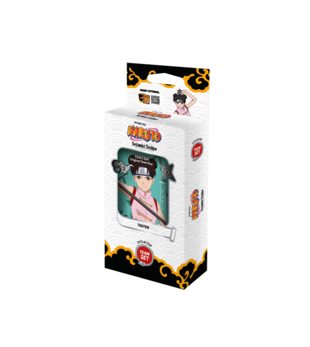 PRE-ORDER: Naruto Mythos TCG - Set 02 - Shinobi Shiren - Team Set - Tenten (1st Edition)