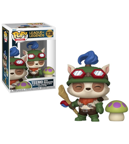 Funko POP League of Legends - Teemo with Mushroom Фигурка