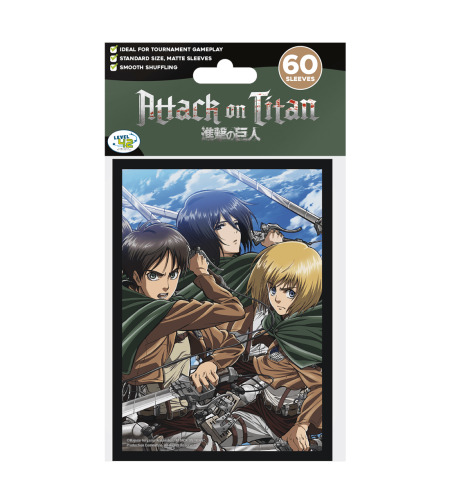 Attack on Titan - Trio протектори за карти (japanese)