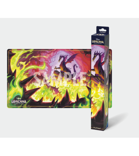 PRE-ORDER: Disney Lorcana TCG - Dragon Fire Playmat (подложка за игра)