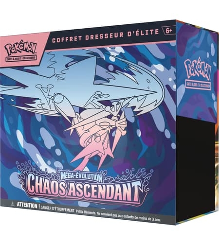 Pokemon TCG - Mega Evolution: Chaos Rising Elite Trainer Box (ФРЕНСКИ ЕЗИК)