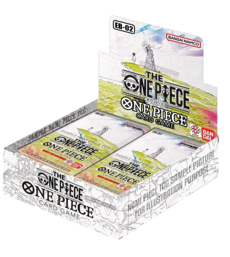 PRE-ORDER: One Piece Card Game EB-02 Extra Бустер кутия (24 бустера)