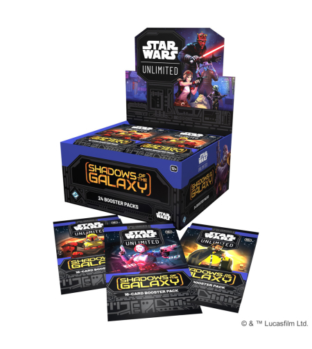 Star Wars Unlimited TCG: Shadows of the Galaxy Бустер кутия (24 бустера)