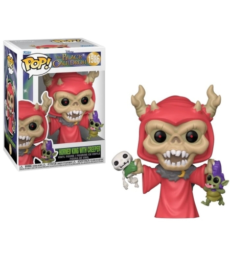 Funko POP Black Cauldron - The Horned King with Creeper Фигурка