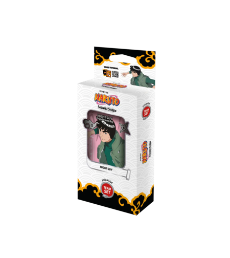 PRE-ORDER: Naruto Mythos TCG - Set 02 - Shinobi Shiren - Team Set - Might Guy (1st Edition)