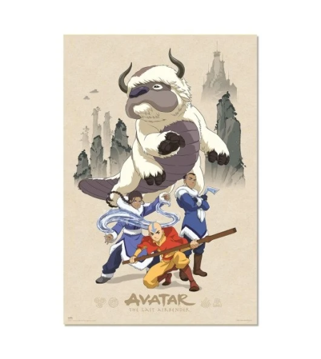 Avatar The Last Airbender- Голям Плакат