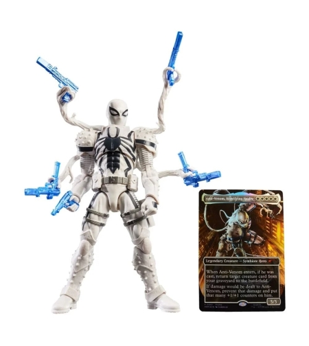 PRE-ORDER: Marvel Legends Magic: The Gathering - Agent Anti-Venom Екшън Фигурка + фойл промо карта