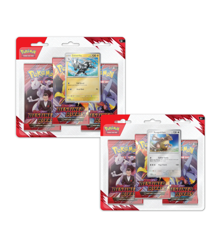 PRE-ORDER: Pokemon TCG: Scarlet & Violet 10 - Destined Rivals - 3 pack Blister