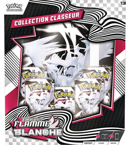 Pokemon TCG -Scarlet & Violet 10.5 White Flare -Binder Collection (на френски език)