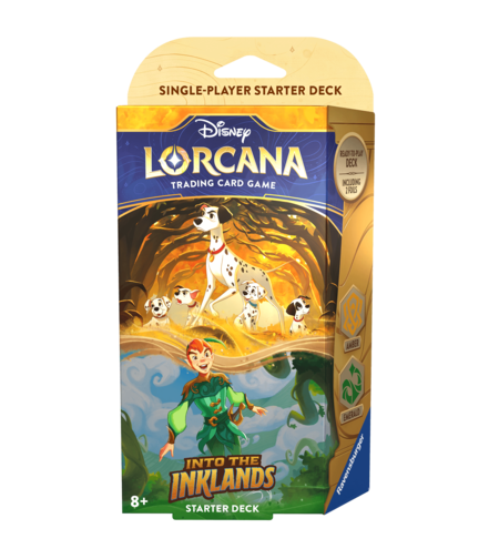 Disney Lorcana TCG: Into the Inklands – Starter Deck: Pongo & Peter Pan