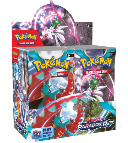 Pokémon TCG: Scarlet & Violet 4 - Paradox Rift Бустер кутия (36 бустера)