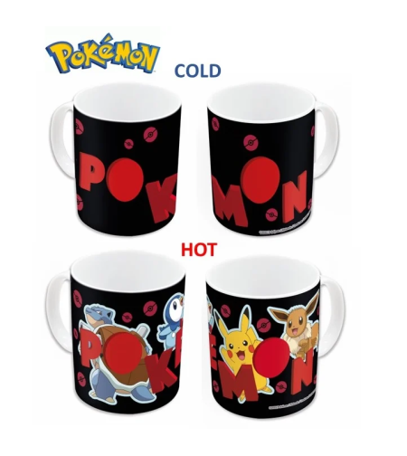 Pokemon Магическа/Термо Керамична Чаша - Team