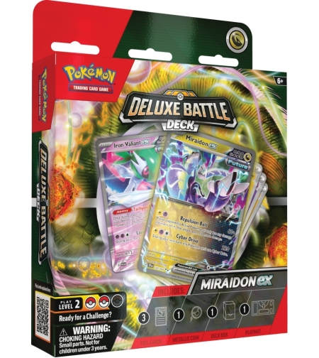 Pokemon TCG: Miraidon Ex Deluxe тесте за игра